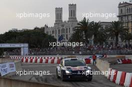 Andreas Mikkelsen ,Ola Floene (Volkswagen Polo R WRC, #9 Volkswagen Motorsport II) 10-14.06.2015 FIA World Rally Championship 2015, Rd 6, Rally Italia, Sardegna, Italy