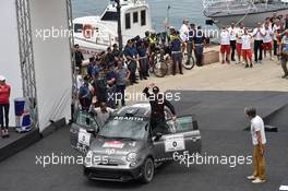 Miki Biasion (ITA) Fiat 500 Abarth 10-14.06.2015 FIA World Rally Championship 2015, Rd 6, Rally Italia, Sardegna, Italy