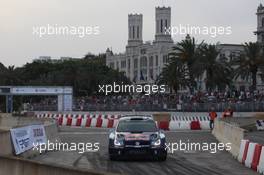Sebastien Ogier, Julien Ingrassia (Volkswagen Polo WRC #1, Volkswagen Motorsport) 10-14.06.2015 FIA World Rally Championship 2015, Rd 6, Rally Italia, Sardegna, Italy