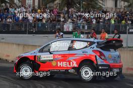 Thierry Neuville, Nicolas Gilsoul (Hyundai i20 WRC, #7 Hyundai Motorsport) 10-14.06.2015 FIA World Rally Championship 2015, Rd 6, Rally Italia, Sardegna, Italy