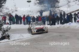 Sebastien Loeb (FRA) Daniel Elena (MC), (Citro&#xeb;n DS3 WRC, #3 Citro&#xeb;n Total Abu Dhabi WRT) 21-25.01.2015 FIA World Rally Championship 2015, Rd 1, Rally Monte Carlo, Monte Carlo, Monaco