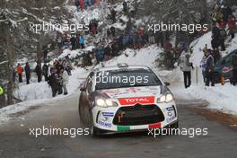 Alessandro Re (ITA) Giacomo Suci (ITA), Citroen Ds3 21-25.01.2015 FIA World Rally Championship 2015, Rd 1, Rally Monte Carlo, Monte Carlo, Monaco