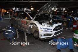 Elfyn Evans, Daniel Barrit (Ford Fiesta WRC, #6 M-Sport World Rally Team) 21-25.01.2015 FIA World Rally Championship 2015, Rd 1, Rally Monte Carlo, Monte Carlo, Monaco
