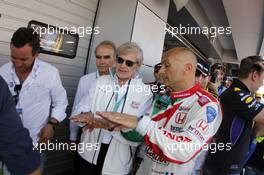 Gabriele Tarquini (ITA) Honda Civic WTCC, Honda Racing Team JAS 07.06.2015. World Touring Car Championship, Rounds 09 and 10, Moscow Raceway, Moscow, Russia.