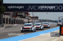 28.06.2015- S&#xe9;bastien Loeb (FRA) Citroen C-Elys&#xe9;e WTCC, Citroen Total WTCC 26-28.06.2015 World Touring Car Championship, Rd 13 and 14, Paul Ricard, France