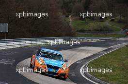 BMW M235i Racing 16.-17.04.2016. Nurburgring, Germany - ADAC Qualifikationsrennen 24h-Rennen, Nordschleife - This image is copyright free for editorial use © BMW AG