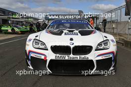 Max Koebolt (NDL), Stefano Colombo (ITA), Giorgio Roda (ITA), BMW F13 M6 GT3, BMW Team Italia 14-15.05.2016. Blancpain Endurance Series, Rd 2, Silverstone, England.