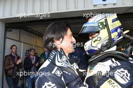 StÃ©phane Ortelli (MCO), Albert Costa Balboa (ESP), Emil Frey Jaguar G3, Emil Frey Racing 14-15.05.2016. Blancpain Endurance Series, Rd 2, Silverstone, England.