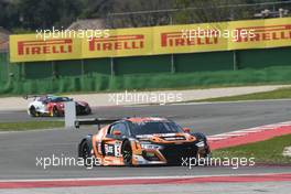 Markus Pommer (DEU), Nicolaj MÃ¸ller Madsen (DNK), Audi R8 LMS, Phoenix Racing 08-10.04.2016 Blancpain Sprint Series, Round 1,, Misano , Italy