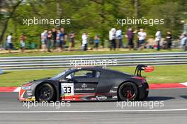08.05.2016 - Race 2, Enzo Ide  - Christopher Mies,  Audi R8 LMS, Belgian Audi Club Team WRT 08.05.2016 Blancpain Sprint Series, Round 2, Brands Hatch, United Kingdom