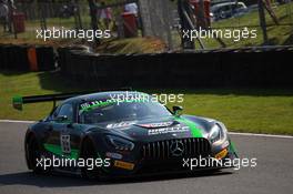 08.05.2016 - Race 2, Jules Szymkowiak  - Bernd Schneider, Mercedes-AMG GT3, HTP Motorsport 08.05.2016 Blancpain Sprint Series, Round 2, Brands Hatch, United Kingdom