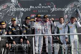 08.05.2016 - Race 2, Podium 08.05.2016 Blancpain Sprint Series, Round 2, Brands Hatch, United Kingdom