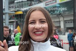 Race 2, Grid Girl 03.07.2016. Blancpain Sprint Series, Rd 3, Nurburgring, Germany, Sunday.