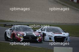 Race 2, Christophe Bourret Jean-Philippe Belloc Mercedes-AMG GT3 03.07.2016. Blancpain Sprint Series, Rd 3, Nurburgring, Germany, Sunday.