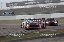 Race 2, Dominik Baumann  - Maximilian Buhk Mercedes-AMG GT3, HTP Motorsport 03.07.2016. Blancpain Sprint Series, Rd 3, Nurburgring, Germany, Sunday.