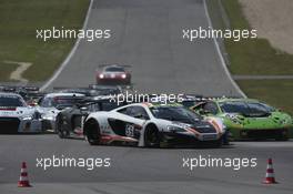 Race 2, Martin Plowman  - Come Ledogar McLaren 650 S GT3, Garage 59 03.07.2016. Blancpain Sprint Series, Rd 3, Nurburgring, Germany, Sunday.