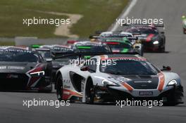 Race 2, Rob Bell  - Alvaro Parente McLaren 650 S GT3, Garage 59 03.07.2016. Blancpain Sprint Series, Rd 3, Nurburgring, Germany, Sunday.