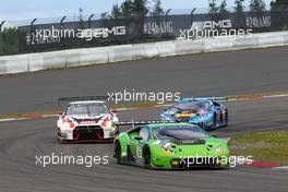 Race 2, Stefan Rosina - Jeroen Bleekemolen Lamborghini Huracan GT3, GRT Grasser Racing Team 03.07.2016. Blancpain Sprint Series, Rd 3, Nurburgring, Germany, Sunday.