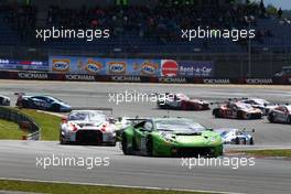 Race 2, Stefan Rosina - Jeroen Bleekemolen Lamborghini Huracan GT3, GRT Grasser Racing Team 03.07.2016. Blancpain Sprint Series, Rd 3, Nurburgring, Germany, Sunday.