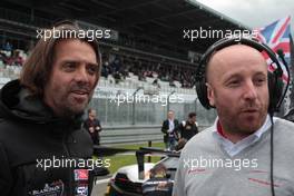 Race 2, (L-R) Stephane Ratel (FRA) and Vincent Vosse 03.07.2016. Blancpain Sprint Series, Rd 3, Nurburgring, Germany, Sunday.