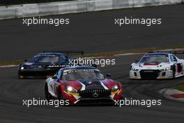 Race 2, Christophe Bourret Jean-Philippe Belloc Mercedes-AMG GT3 03.07.2016. Blancpain Sprint Series, Rd 3, Nurburgring, Germany, Sunday.