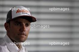 Press Conference: Jamie Green (GBR) Audi Sport Team Rosberg, Audi RS 5 DTM. 05.05.2016, DTM Round 1, Hockenheimring, Germany, Friday.