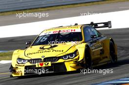 Timo Glock (GER) BMW Team RMG, BMW M4 DTM. 05.05.2016, DTM Round 1, Hockenheimring, Germany, Friday.