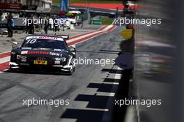 Timo Scheider (GER) Audi Sport Team Phoenix, Audi RS 5 DTM. 22.05.2016, DTM Round 2, Spielberg, Austria, Qualifying 2, Sunday.