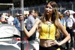 Grid girl of ac. 22.05.2016, DTM Round 2, Spielberg, Austria, Race 2, Sunday.