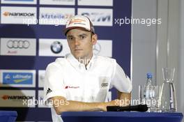 Press Conference: Jamie Green (GBR) Audi Sport Team Rosberg, Audi RS 5 DTM. 03.06.2016, DTM Round 3, Lausitzring, Germany, Friday.