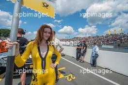 grid girl,  25.06.2016, DTM Round 4, Norisring, Germany, Saturday.