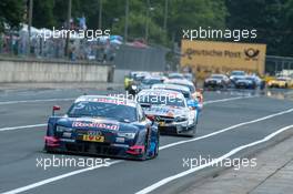 Mattias Ekström (SWE) Audi Sport Team Abt Sportsline, Audi A5 DTM,  25.06.2016, DTM Round 4, Norisring, Germany, Saturday.