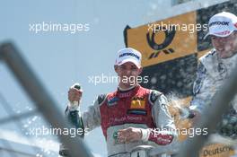 podium, Edoardo Mortara (ITA) Audi Sport Team Abt Sportsline, Audi RS 5 DTM,  25.06.2016, DTM Round 4, Norisring, Germany, Saturday.