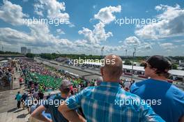 athmoshere, spectators,  25.06.2016, DTM Round 4, Norisring, Germany, Saturday.