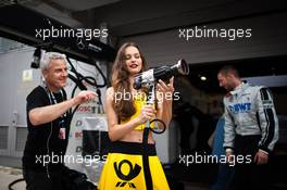 Grid girl. 21.08.2016, DTM Round 6, Moscow Raceway, Russia, Sunday.