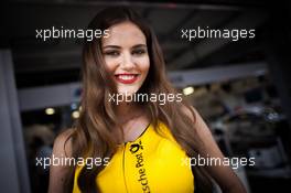 Grid girl. 21.08.2016, DTM Round 6, Moscow Raceway, Russia, Sunday.