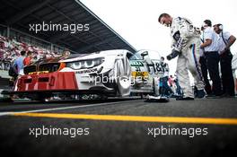 Tom Blomqvist (GBR) BMW Team RBM, BMW M4 DTM. 21.08.2016, DTM Round 6, Moscow Raceway, Russia, Sunday.
