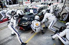 Pit stop, Bruno Spengler (CAN) BMW Team MTEK, BMW M4 DTM 21.08.2016, DTM Round 6, Moscow Raceway, Russia, Sunday.