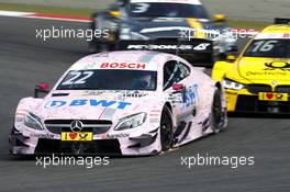 Lucas Auer (AUT) Mercedes-AMG Team Mücke, Mercedes-AMG C63 DTM. 10.09.2016, DTM Round 7, Nürburgring, Germany, Saturday Race.