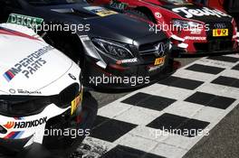 All three manufactures, BMW, Audi; Mercedes. 08.04.2015, DTM Media Day, Hockenheimring, Germany.