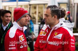 Sebastian Vettel (GER) Ferrari. 18.03.2016. Formula 1 World Championship, Rd 1, Australian Grand Prix, Albert Park, Melbourne, Australia, Practice Day.