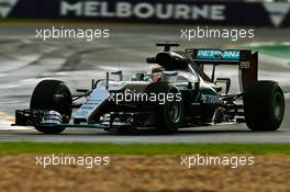 Lewis Hamilton (GBR) Mercedes AMG F1 W07 Hybrid. 18.03.2016. Formula 1 World Championship, Rd 1, Australian Grand Prix, Albert Park, Melbourne, Australia, Practice Day.