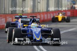 Marcus Ericsson (SWE) Sauber C35. 20.03.2016. Formula 1 World Championship, Rd 1, Australian Grand Prix, Albert Park, Melbourne, Australia, Race Day.