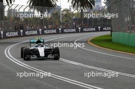 Nico Rosberg (GER) Mercedes AMG F1 W07 Hybrid. 20.03.2016. Formula 1 World Championship, Rd 1, Australian Grand Prix, Albert Park, Melbourne, Australia, Race Day.