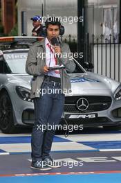 Karun Chandhok (IND) Channel 4 Technical Analyst. 19.03.2016. Formula 1 World Championship, Rd 1, Australian Grand Prix, Albert Park, Melbourne, Australia, Qualifying Day.