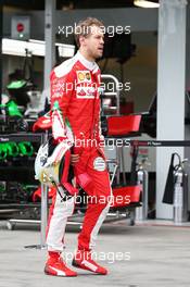 Sebastian Vettel (GER) Ferrari. 19.03.2016. Formula 1 World Championship, Rd 1, Australian Grand Prix, Albert Park, Melbourne, Australia, Qualifying Day.