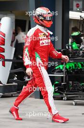 Kimi Raikkonen (FIN) Ferrari. 19.03.2016. Formula 1 World Championship, Rd 1, Australian Grand Prix, Albert Park, Melbourne, Australia, Qualifying Day.