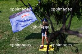 A young Red Bull Racing fan. 20.03.2016. Formula 1 World Championship, Rd 1, Australian Grand Prix, Albert Park, Melbourne, Australia, Race Day.