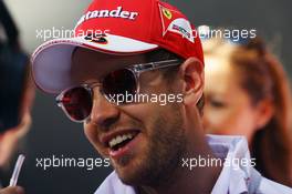 Sebastian Vettel (GER) Ferrari. 20.03.2016. Formula 1 World Championship, Rd 1, Australian Grand Prix, Albert Park, Melbourne, Australia, Race Day.