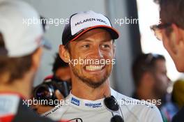Jenson Button (GBR) McLaren. 20.03.2016. Formula 1 World Championship, Rd 1, Australian Grand Prix, Albert Park, Melbourne, Australia, Race Day.